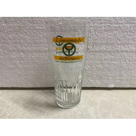2 VERRES  LIMONADE DU VERCORS   BIERE DU VERCORS 25CL