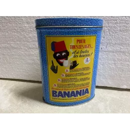 BOITE BANANIA 11.50CM X6.70CM  HT 15CM ANNEE 2008