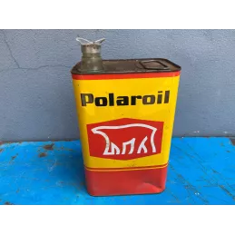BIDON  POLAROIL  5 LITRES  18CM X12CM HT 26CM