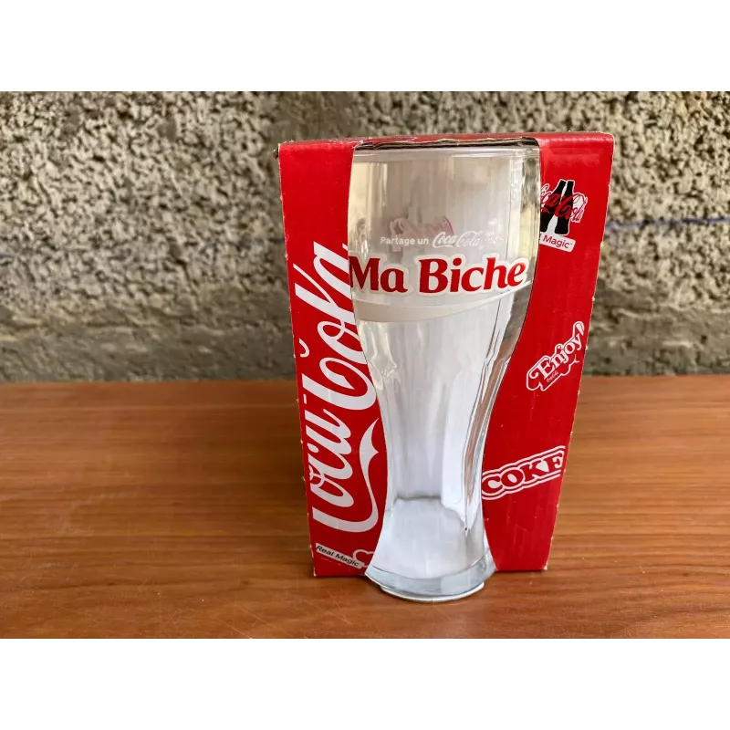 1 VERRE COCA-COLA MA BICHE 1 VERRE COCA-COLA MA BICHE