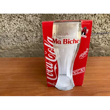1 VERRE COCA-COLA   MA BICHE
