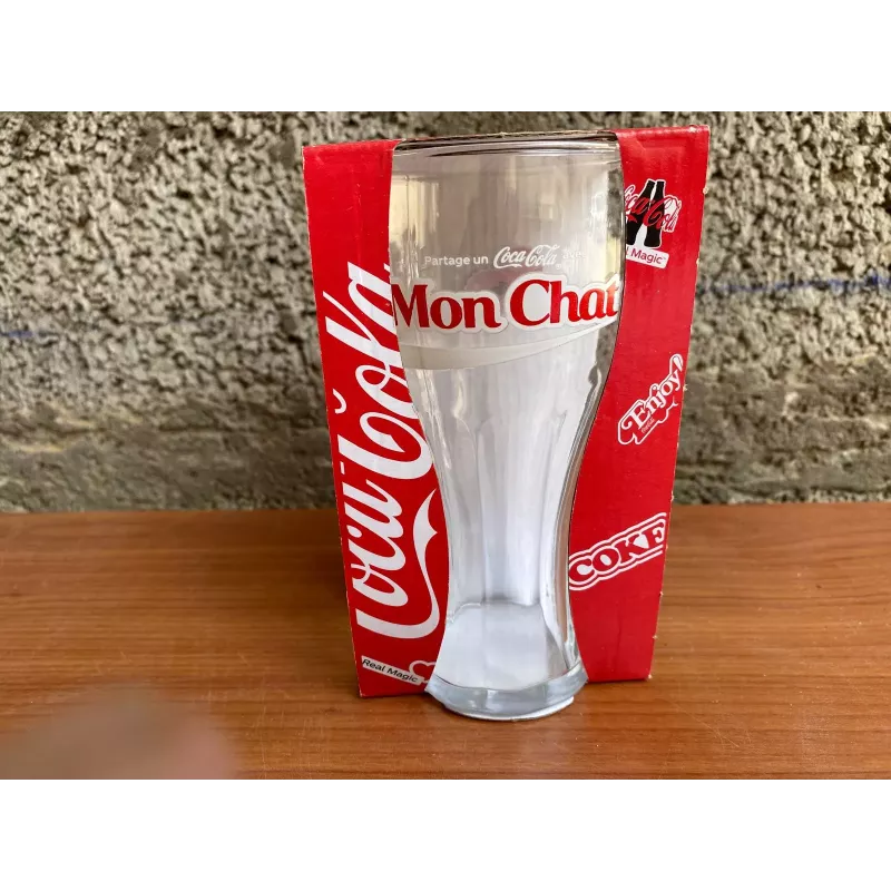 1 VERRE COCA-COLA MON CHAT 1 VERRE COCA-COLA MON CHAT
