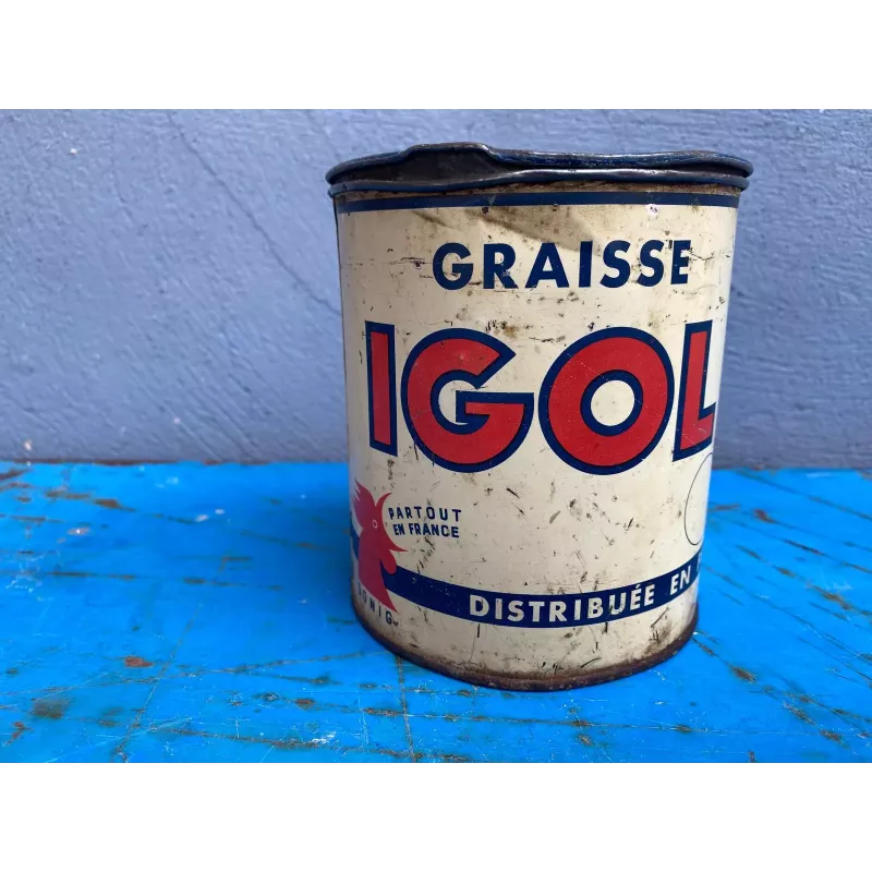 POT DE GRAISSE  IGOL DIAMETRE 11CM HT 12.50CM