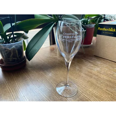 6 FLUTES CHAMPAGNE FERAT&FILS 16CL HT 19.50CM