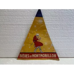 CHAPEAU   EN PAPIER  BIERES DE MONTMORILLON