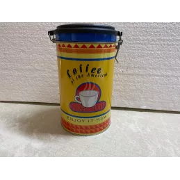 BOITE CAFE  DIAMETRE 11CM  HT 19CM