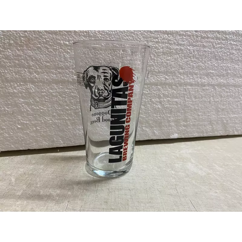 6 VERRES LAGUNITAS  25CL HT 13.50CM
