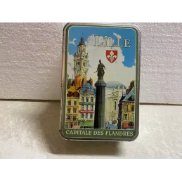 BOITE  LILLE CAPITALE DES FLANDRES  19CM X12.50CM X7CM