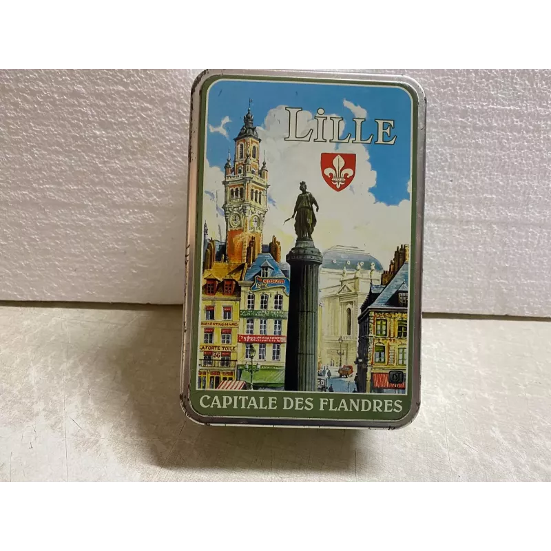 BOITE LILLE CAPITALE DES FLANDRES 19CM X12.50CM X7CM BOITE LILLE CAPITALE DES FLANDRES 19CM X12.50CM X7CM