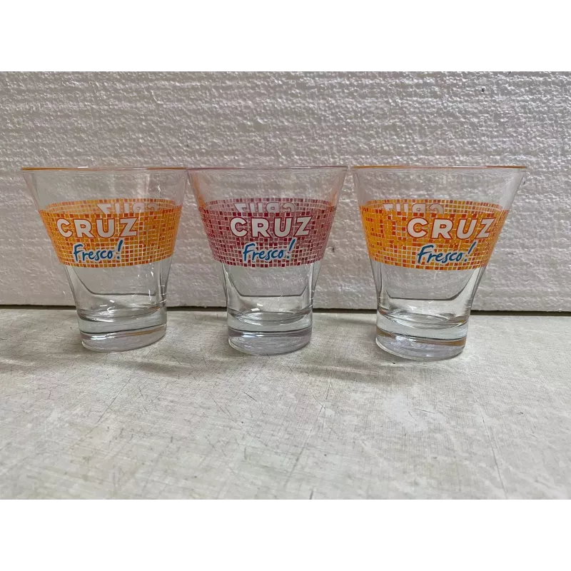 3 VERRES PORTO -CRUZ 18CL HT 9.50CM 3 VERRES PORTO -CRUZ 18CL HT 9.50CM