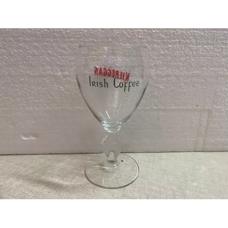 5 VERRES IRISH COFFEE KILBEGGAN  HT 14.50CM