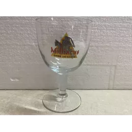 1 VERRE  MILLIACUS 25CL  BRASSERIE MILLY  FRANCE HT 15.20CVM