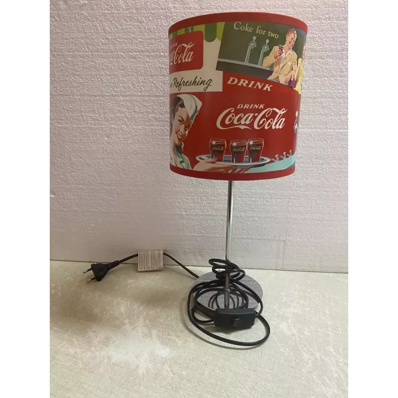 LAMPE COCA-COLA  HT 40CM