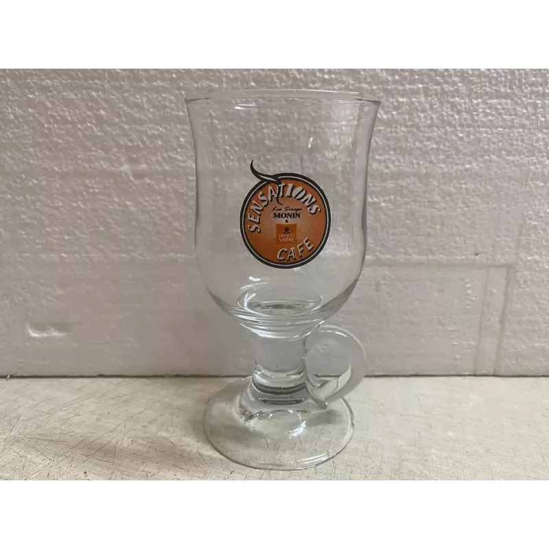 4 VERRES A CAFE JACQUES VABRE / MONIN 20CL HT 14.20CM 4 VERRES A CAFE JACQUES VABRE / MONIN 20CL HT 14.20CM