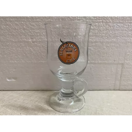 4 VERRES  A CAFE  JACQUES  VABRE / MONIN 20CL HT 14.20CM