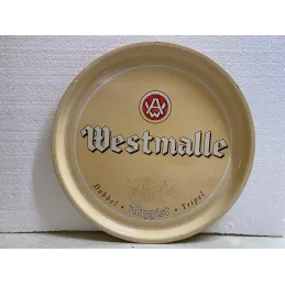 PLATEAU  WESTMALLE  EN TOLE DIAMETRE 40CM