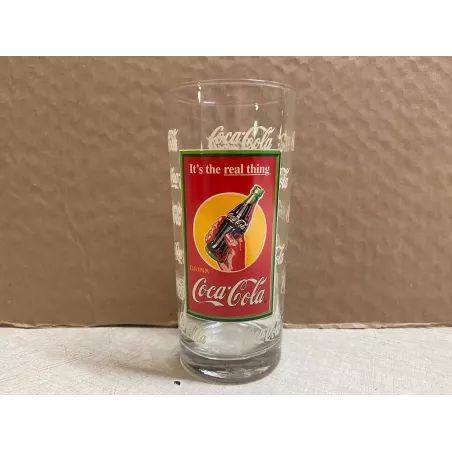 1 VERRE COCA-COLA  COLLECTOR  40CL  HT 15.90CM