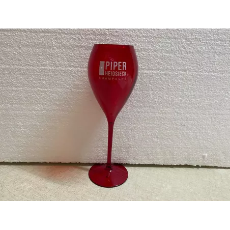 6 FLUTES PIPER HEIDSIECK EN POLYCARBONATE