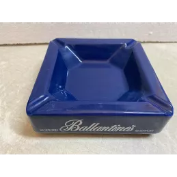 CENDRIER BALLANTINES  17CM X17CM