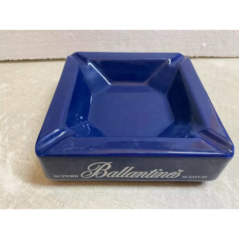 CENDRIER BALLANTINES 17CM X17CM CENDRIER BALLANTINES 17CM X17CM