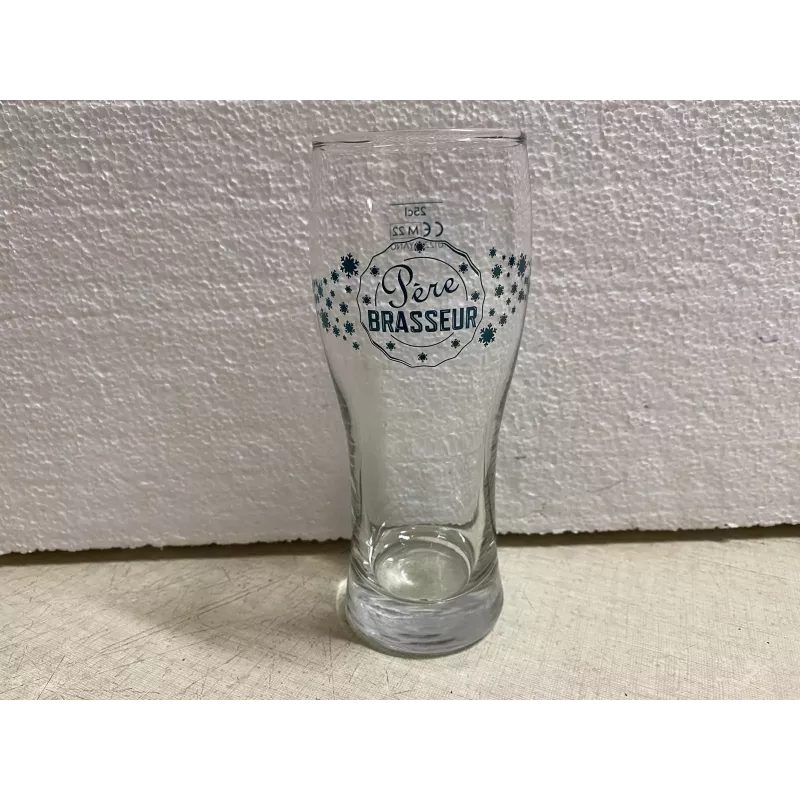 1 VERRE PERE BRASSEUR 25CL HT 16CM 1 VERRE PERE BRASSEUR 25CL HT 16CM
