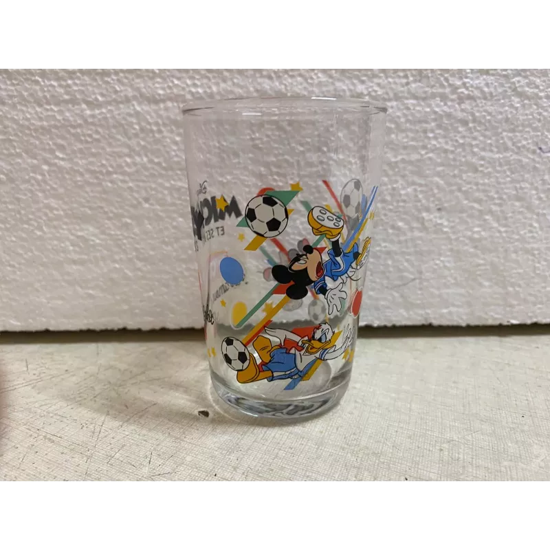 1 VERRE AMORA MICKEY ET SES AMIS HT 10CM 1 VERRE AMORA MICKEY ET SES AMIS HT 10CM