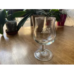 1 VERRE RHUM SAINT JAMES  HT 15.50CM