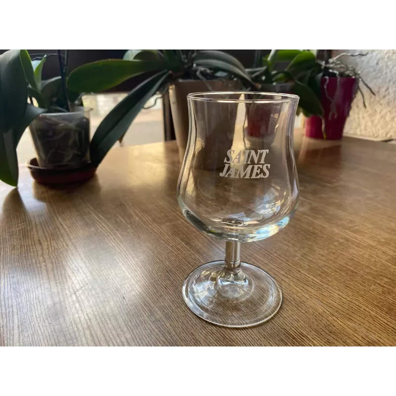 1 VERRE RHUM SAINT JAMES HT 15.50CM 1 VERRE RHUM SAINT JAMES HT 15.50CM