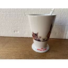 1 TASSE  ROYAL-CANIN HT 11.50CM  AVEC SA CUILLERE