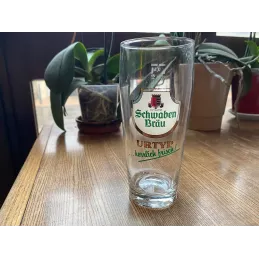 1 VERRE SCHWABEN BRAU 40CL HT 16.60CM