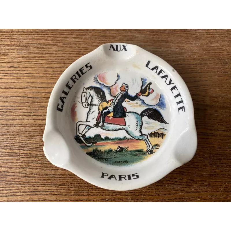 CENDRIER GALERIES AUX LAFAYETTE PARIS DIAMETRE 12CM CENDRIER GALERIES AUX LAFAYETTE PARIS DIAMETRE 12CM