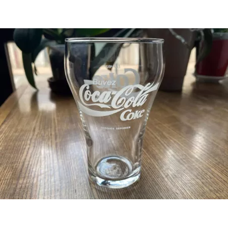 6 VERRES COCA-COLA 20CL HT 12CM