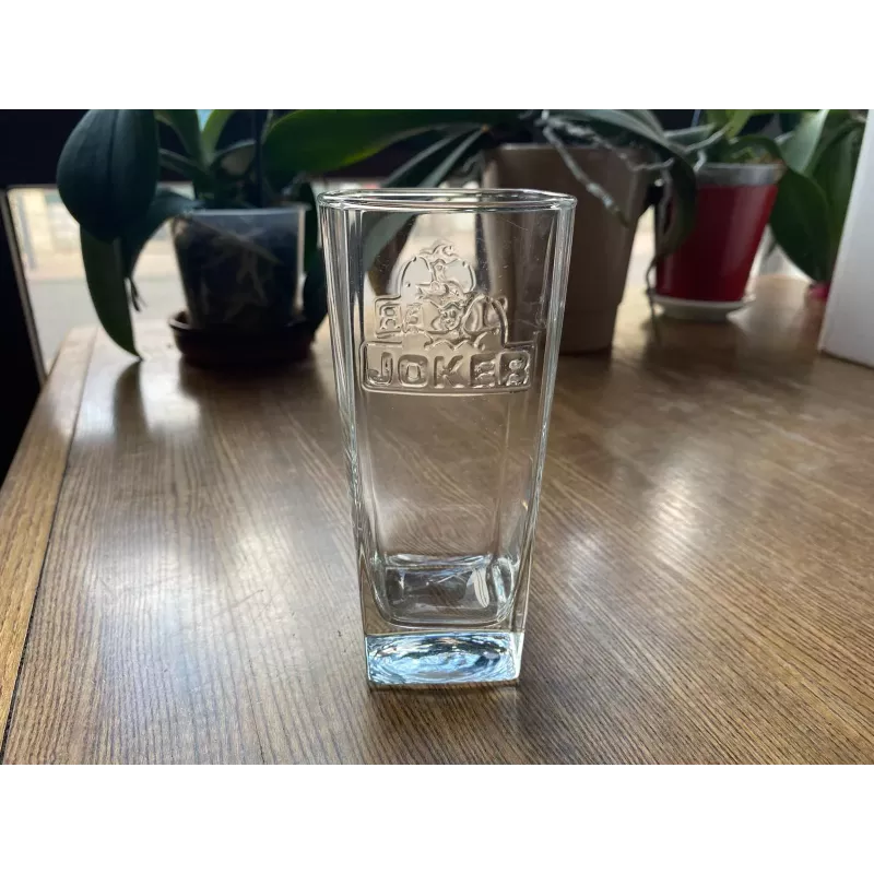 6 VERRES JOKER HT 14CM 6 VERRES JOKER HT 14CM