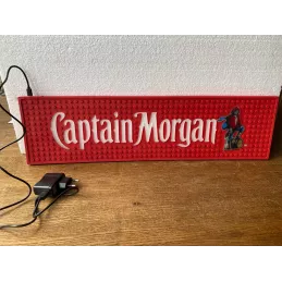 TAPIS EGOUTOIR  CAPTAIN MORGAN LUMINEUX 60CM X16CM
