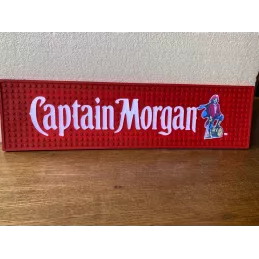 TAPIS EGOUTOIR  CAPTAIN MORGAN LUMINEUX 60CM X16CM