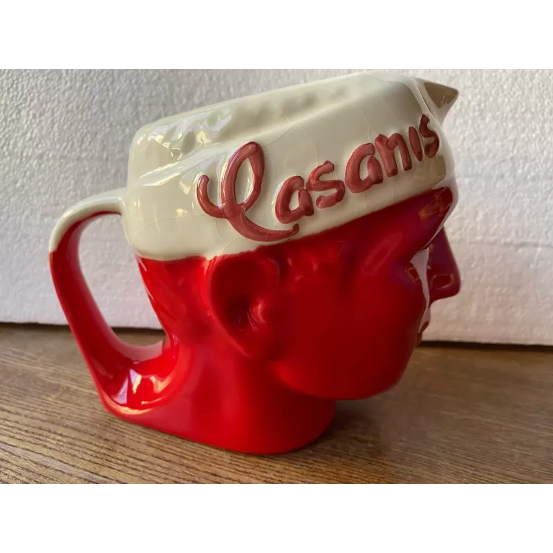 PICHET CASANIS ROUGE BANDEAU BLANC ECRITURE ROUGE PICHET CASANIS ROUGE BANDEAU BLANC ECRITURE ROUGE