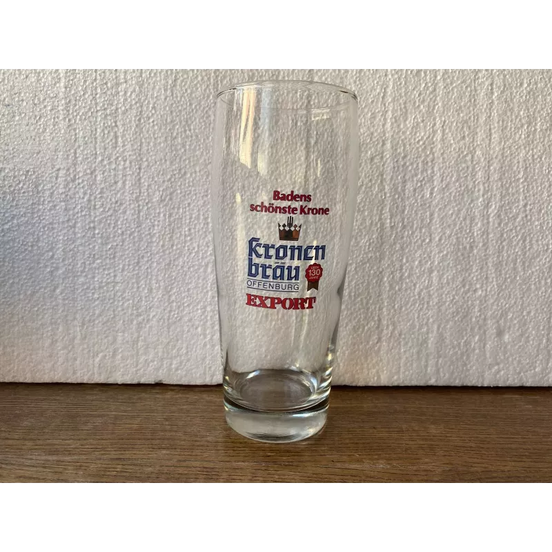 1 VERRE KRONEN BRAU 50CL HT 18.50CM 1 VERRE KRONEN BRAU 50CL HT 18.50CM