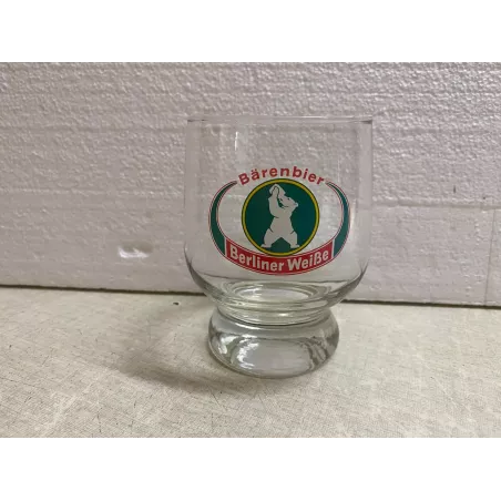 1 VERRE BERLINER  WEIBE 30CL  HT 11.60CM