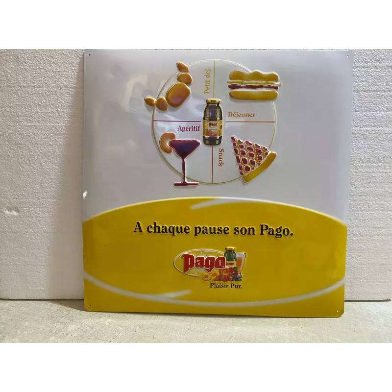 1 TOLE PAGO BOMBEE 39.50CM X39.50CM ANNEE 2006 1 TOLE PAGO BOMBEE 39.50CM X39.50CM ANNEE 2006