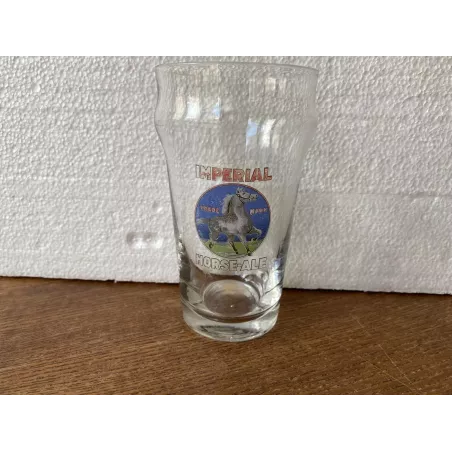 1 VERRE IMPERIAL  HORSE-ALE  30CL HT 13.40CM