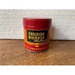 BOITE COLLOIDO BISMUTH RICHARD  HT 6CM  DIAMETRE 5.50CM