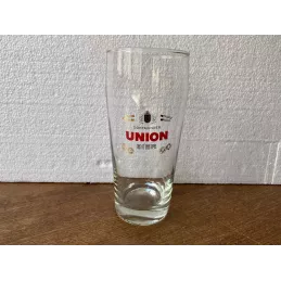 1 VERRE  UNION-BIER 50CL HT 17.40CM