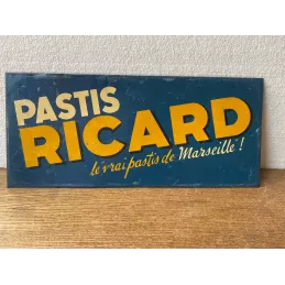 TOLE RICARD  LE VRAI PASTIS DE MARSEILLE  35.50CMX15.50CM