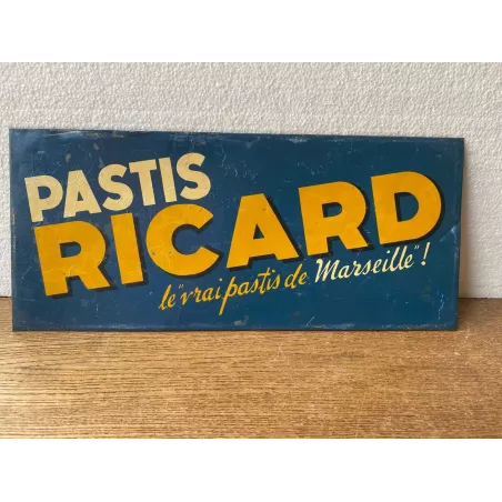 TOLE RICARD  LE VRAI PASTIS DE MARSEILLE  35.50CMX15.50CM