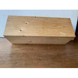 BOITE CHARTREUSE EN BOIS 35CM X12CM