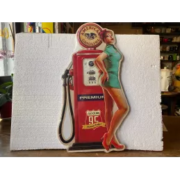 TOLE  GASOLINE AMERICAN PREMIUM 56.50CM X28CM