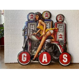 TOLE  AMERI-GAS  42CM X42CM