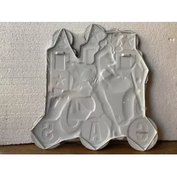 TOLE  AMERI-GAS  42CM X42CM