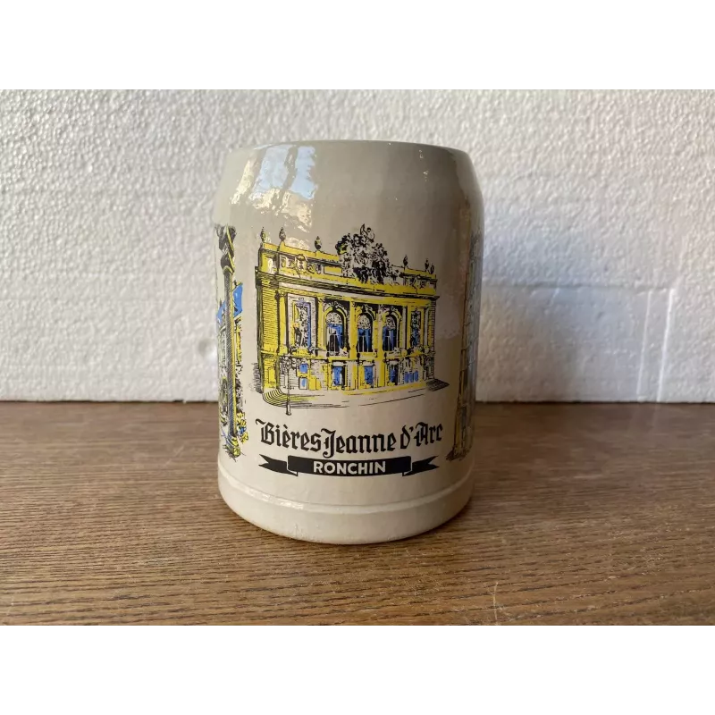 CHOPE  BIERES JEANNE D'ARC EN GRES 50CL  RONCHIN
