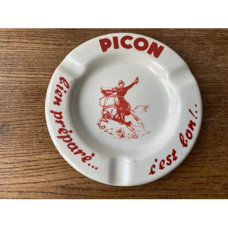 CENDRIER PICON  DIAMETRE 14CM